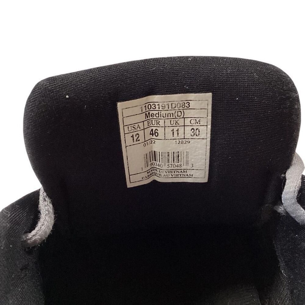 Brooks Walking Shoes Men 12 Black Gray Addiction Walker Suede Lace Up - Picture 11 of 11